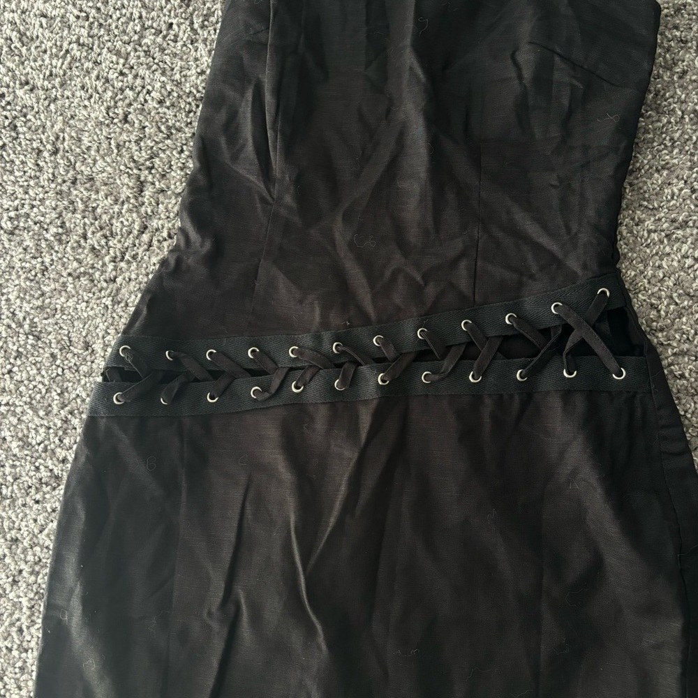 Peppermayo Black Studded Mini Dress - Picture 5 of 7